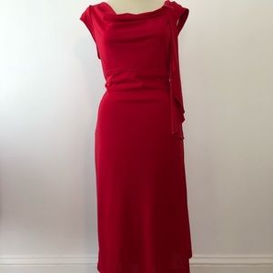 Chadwick’s ShapeBenefits Red Cocktail Dress